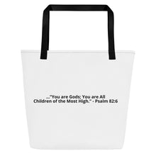 Load image into Gallery viewer, You Are Gods Large Tote Bag
